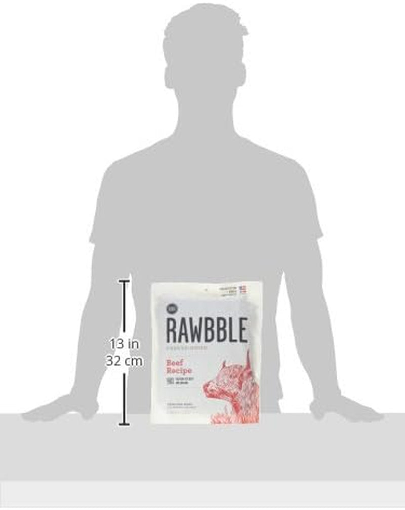 Liberty Freeze-Dried Dog Food Topper & Treats, Beef – 98% Meat & Organs, No Refrigeration – USA Made, 12 Oz